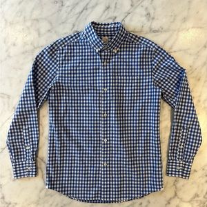 CREWCUTS Button Down Shirt - Size 12 Youth in a Blue Check